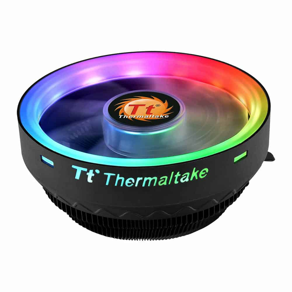 (image for) ThermalTake UX100 ARGB CPU Cooler with 120mm ARGB Fan for Intel/AMD